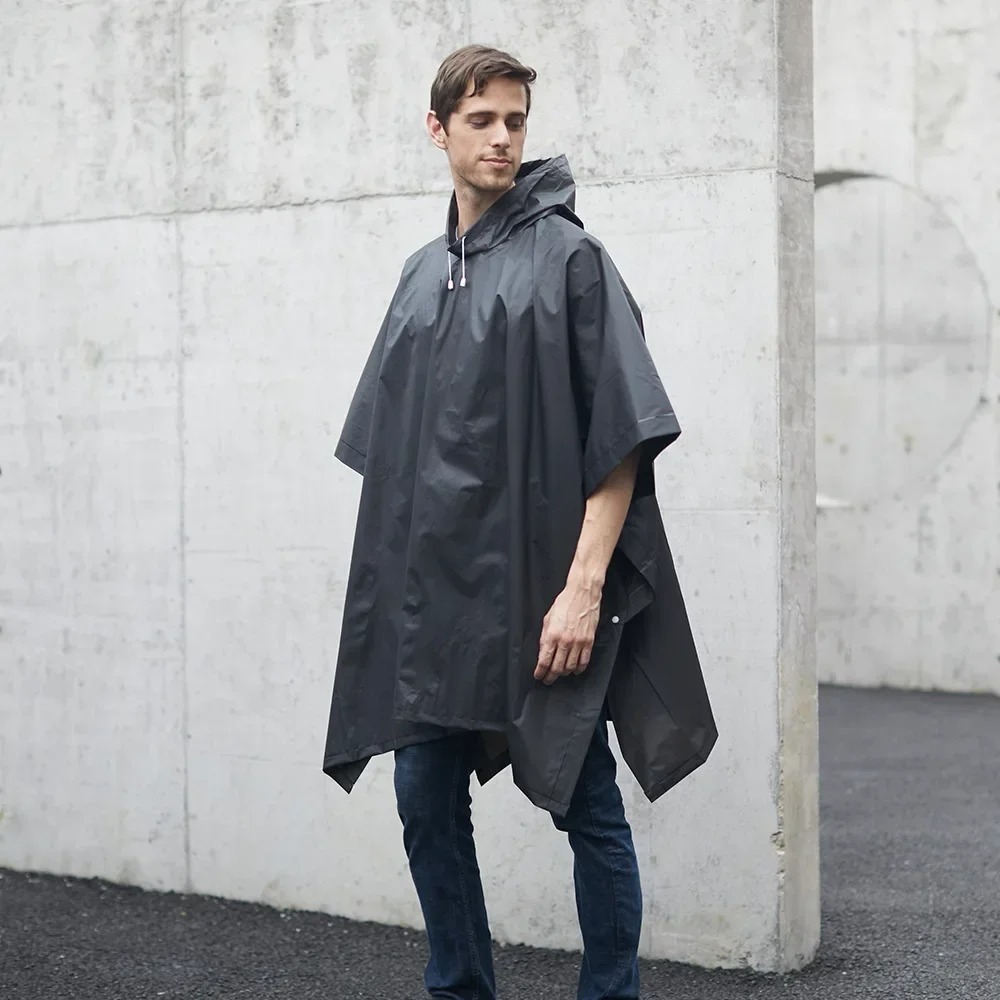 Camping Rain Poncho - Multifunctional Raincoat Universal Men Transparent Raincoat