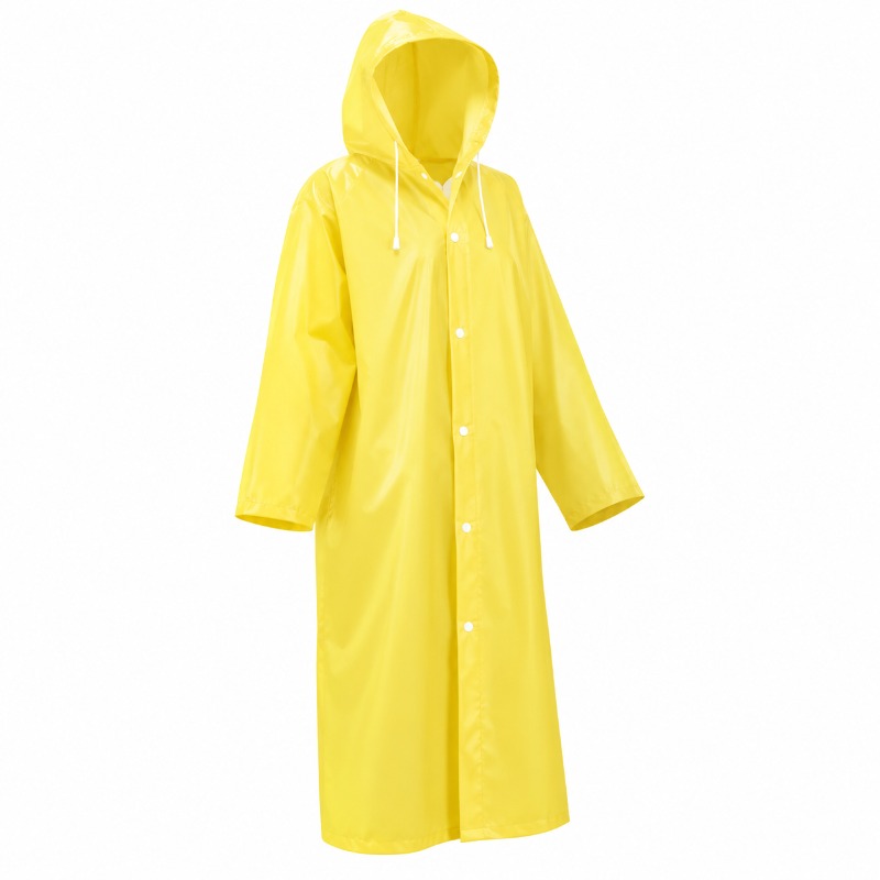 Camping Rain Poncho - 1/2/3PCS Portable Yellow Adult Raincoat Disposable