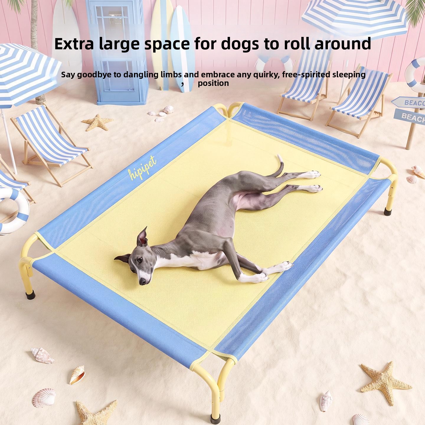 Dopamine contrasting color pet - Outdoor Camping Dog Bed recension och pris