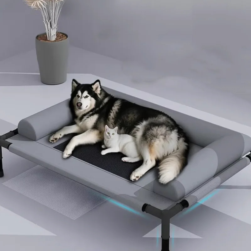 Cooling Dog Cot Bed Breathable - Outdoor Camping Dog Bed recension och pris
