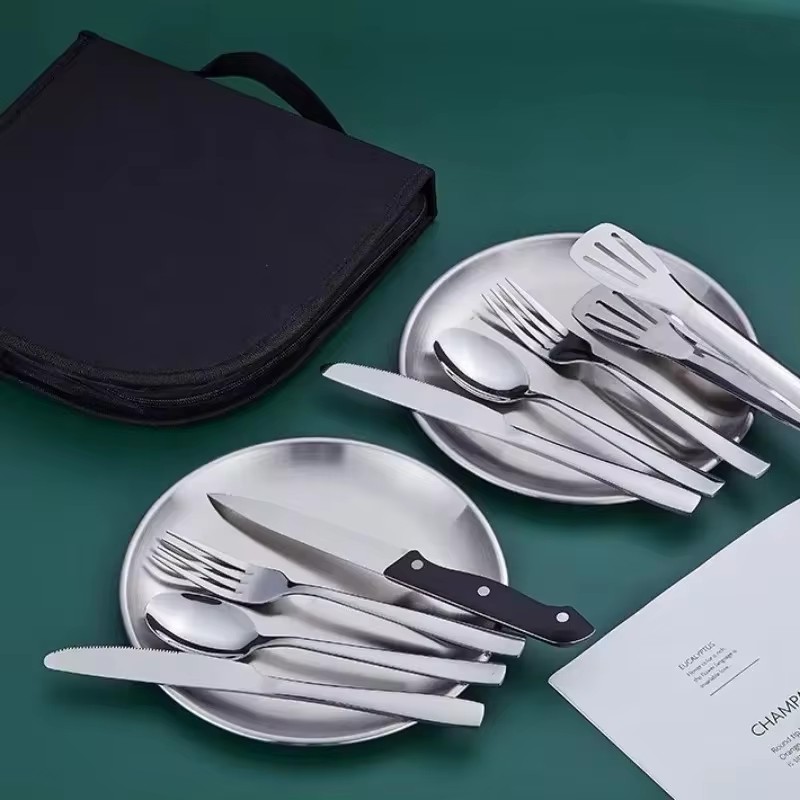 Compact Two-Person Camping Cut - Outdoor Camping Dining Set recension och pris
